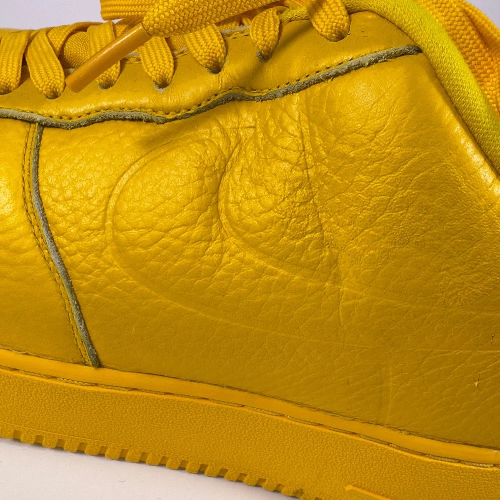 Nike Air Force 1 Low Waterproof Mens Size 13 University Gold 307109-771 Sneaker
